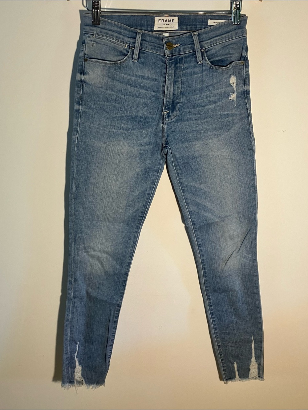 FRAME Denim Le High Skinny Jeans Size 27
